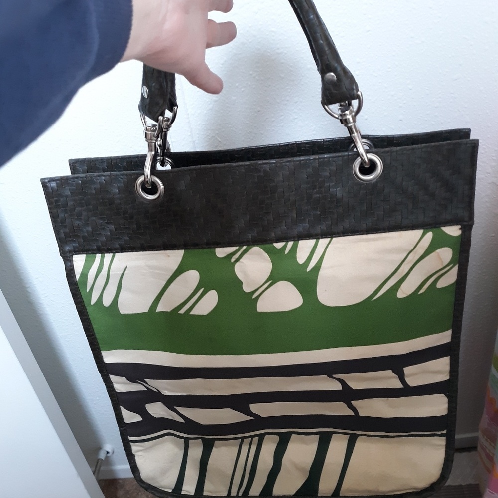 The Many Moods Of Poppie Jones Large Bag.